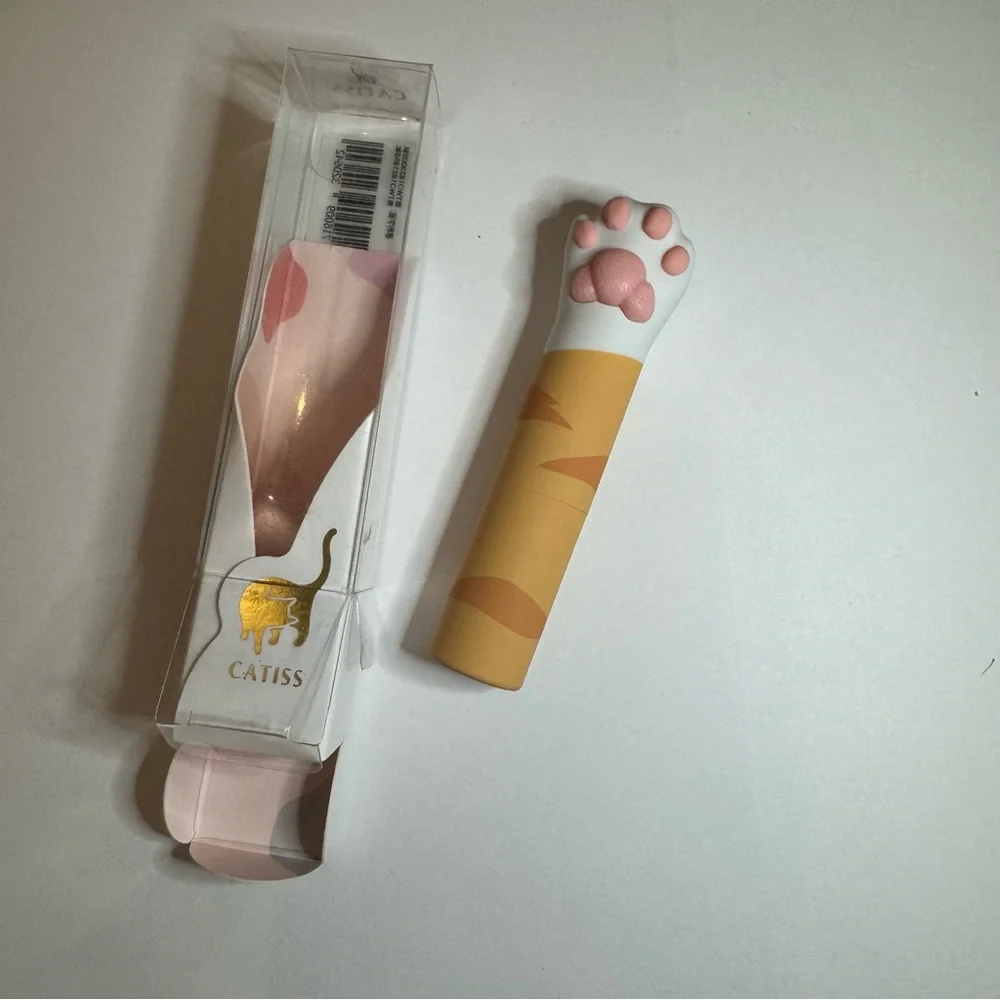 Catiss Calico cat tinted lip balm